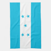 Keuken handdoek met vlag van Honduras (Verticaal)