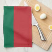 Keuken handdoek met Vlag van Litouwen (Quarter Fold)