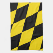 Keuken handdoek met vlag van München (Verticaal)