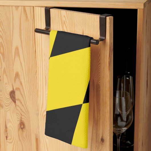 Keuken handdoek met vlag van München (Derde Gevouwen)