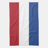 Keuken handdoek met vlag van Nederland (Verticaal)