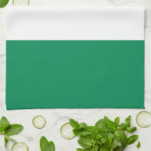 Keuken handdoek met vlag van Nigeria (Gevouwen)