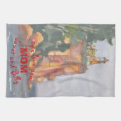 Keuken Handdoek "Ocean Uitzicht" (Horizontaal)