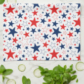 Keuken handdoek Patriottische sterren (Gevouwen)