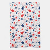 Keuken handdoek Patriottische sterren (Verticaal)