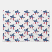 Keuken handdoek-patriottische sterren theedoek (Horizontaal)