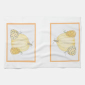 Keuken handdoek pompoen trio (Horizontaal)