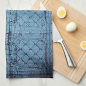 Keuken handdoek rustieke Tin Panel Plafond Country (Quarter Fold)