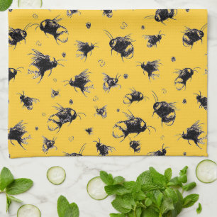 Keuken Handdoek – Schattigee Bee Tea Handdoek voor
