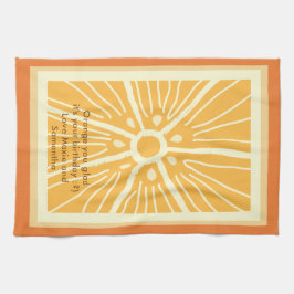 Keuken Handdoek "Sinaasappel"