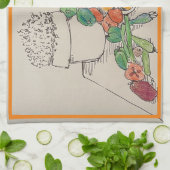 Keuken handdoek Sinaasappels (Gevouwen)