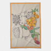 Keuken handdoek Sinaasappels (Verticaal)