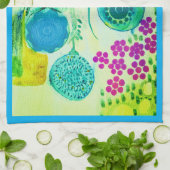 KEUKEN HANDDOEK TUIN MIDDAG (Gevouwen)