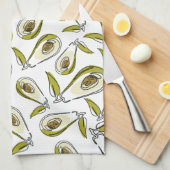 Keuken Handdoeken Avocado (Quarter Fold)