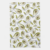 Keuken Handdoeken Avocado (Verticaal)