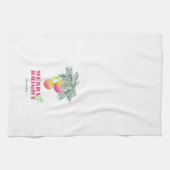 Keuken handdoeken gepersonaliseerd feestelijk (Horizontaal)