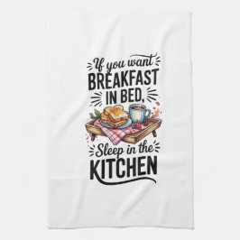 Keuken Handdoeken Grappig Quote Keuken Handdoek