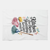 Keuken Handdoeken-Grappige Quote Keuken Handdoek (Horizontaal)