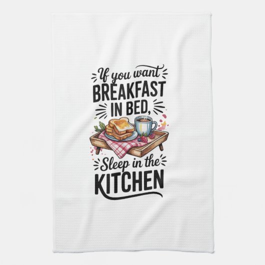 Keuken Handdoeken-Grappige Quote Keuken Handdoek (Verticaal)