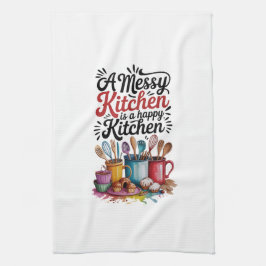 Keuken Handdoeken-Grappige Quote Keuken Handdoek