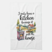 Keuken Handdoeken-Grappige Quote Keuken Handdoek (Verticaal)