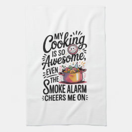 Keuken Handdoeken-Grappige Quote Keuken Handdoek