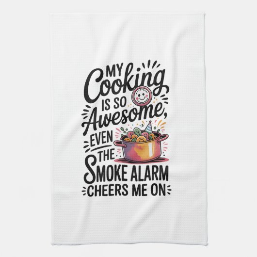 Keuken Handdoeken-Grappige Quote Keuken Handdoek (Verticaal)