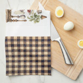 Keuken Handdoeken-Victoriaans Kerst Handdoeken (Quarter Fold)