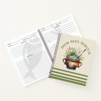 Keuken Heks Brouw Bak Betover Cottagecore Recept Notitieboek