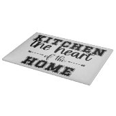 Keuken het hart van het huis snijplank (Hoek)