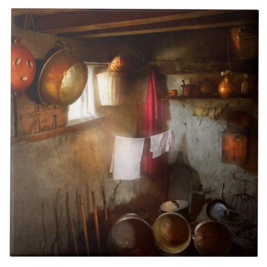 Keuken - Homesteading leven Tegeltje (Voorkant)