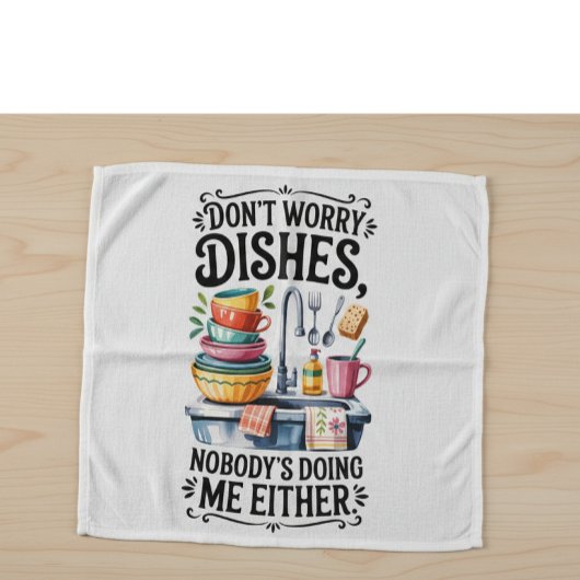 Keuken Humor Quote Handdoek