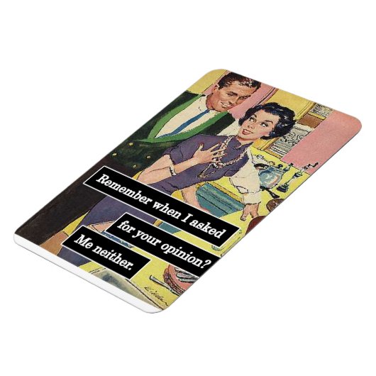  keuken iedereen heeft zijn mening magneet (Linkerzijde)