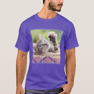 Keuken in een mand t-shirt