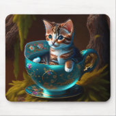 Keuken in een teacup (babydier) muismat (Voorkant)