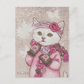 Keuken in wanten en zweet in snoep schattig Briefk Briefkaart (Voorkant)