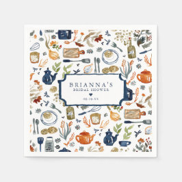 Keuken inrichten Bruidsdouche Persoonlijk Servet