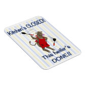 Keuken is gesloten magneet (Rechterzijde)