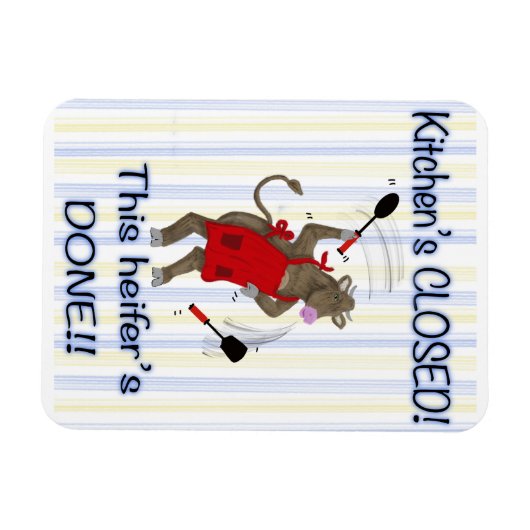 Keuken is gesloten magneet (Horizontaal)