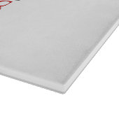 Keuken is het hart van het huis snijplank (Hoek)