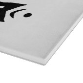 Keuken is mijn gelukkige plek snijplank (Hoek)