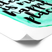 Keuken is mijn gelukkige Poster (Hoek)