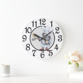 Keuken Kabouter Acryl Wandklok (Huis)