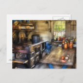 Keuken - keuken in het thuisland briefkaart (Voorkant / Achterkant)