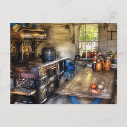 Keuken - keuken in het thuisland briefkaart (Voorkant)