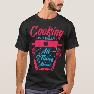 keuken keuken keuken kokkoesmes eten t-shirt