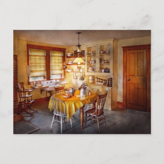 Keuken - Keukenkeuken met typisch boerderij Briefkaart (Voorkant)