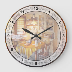 Keuken - Keukenkeuken met typisch boerderij Grote Klok