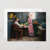 Keuken - Koffie van 1915 Briefkaart (Voorkant / Achterkant)