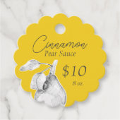 Keuken Koken Inblikken Potje Condiment Prijs Label (Voorkant)